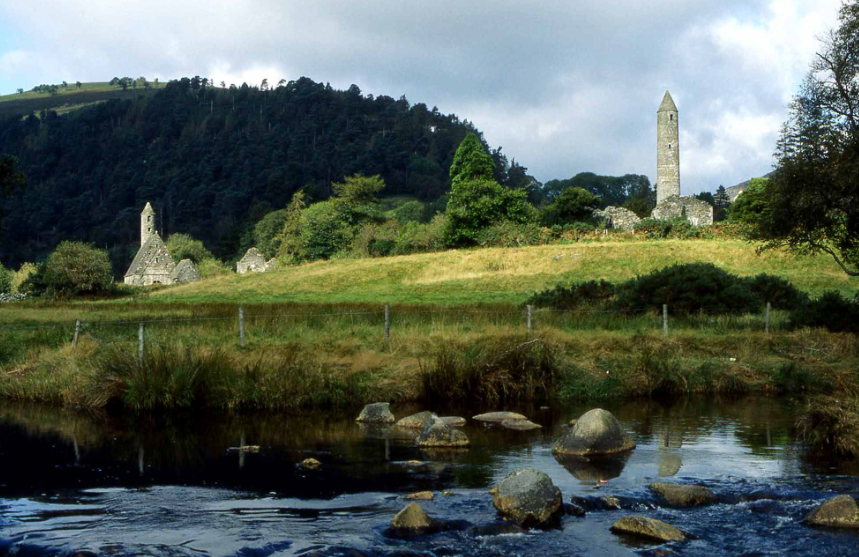 Glendalough Monastic Site, County Wicklow, Ireland